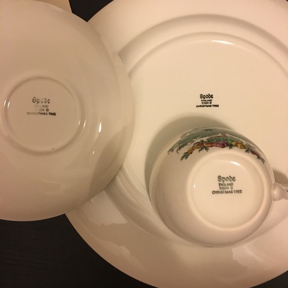 Spode England Christmas Tree 3pcs set New - Picture 6 of 6